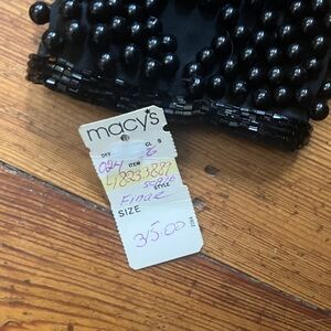 NWT Vintage Macys Beaded Dress